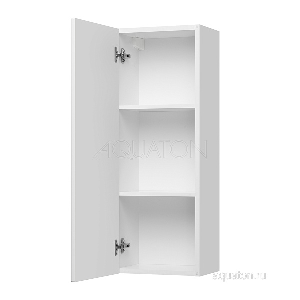 Настенный шкаф одностворчатый Aquaton "Минима" L белый