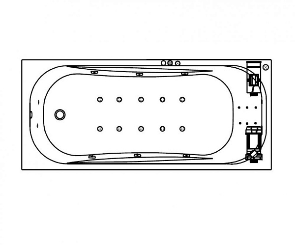 Акриловая ванна Kolpa-San String Special 190х90