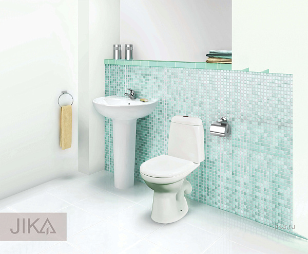 Унитаз компакт напольный Jika Vega с косым выпуском