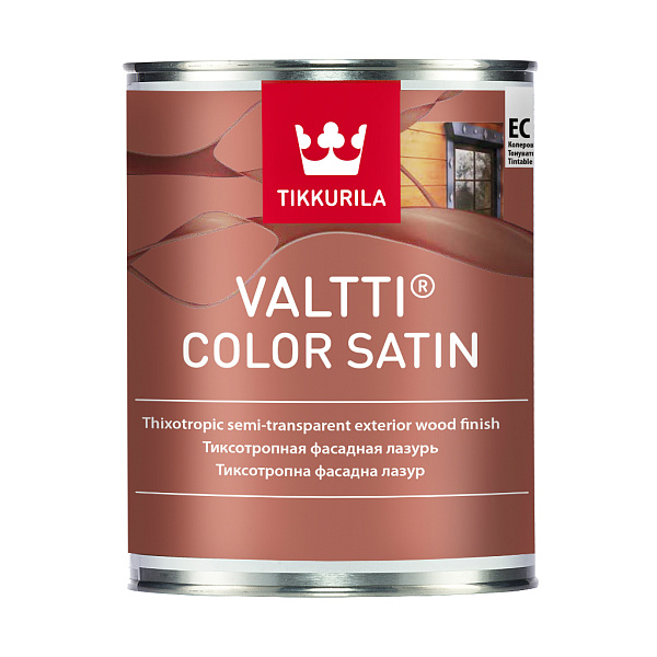 Лазурь Tikkurila Valtti Color Extra фасадная