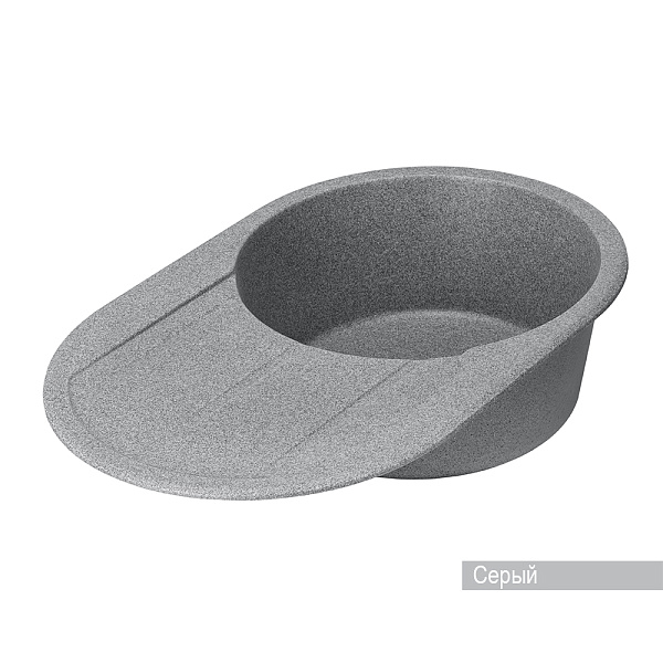 Кухонная мойка Aquaton Амира 1A712932AI230 серый