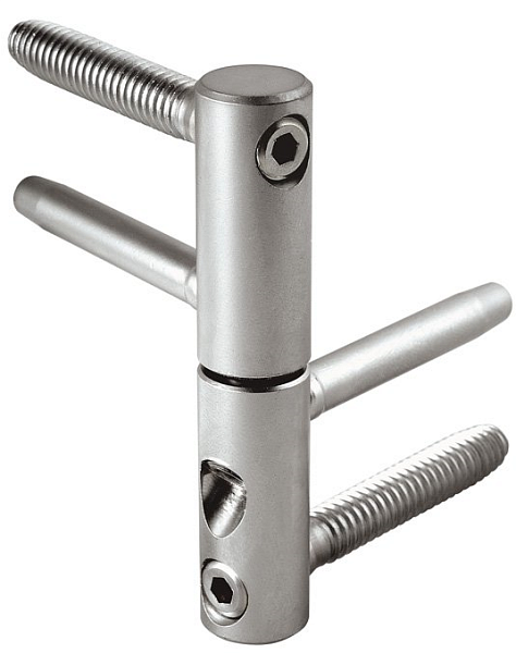 Дверная петля ввертная AGB 3-D СЕРИЯ (БИХРОМ) E01150.14.04