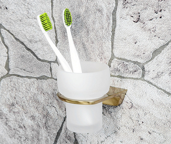 Стакан с держателем WasserKraft Aisch K-5928