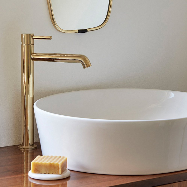 Смеситель для раковины Omnires Y 1212 золото