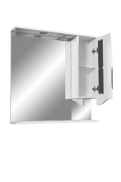 Зеркало-шкаф Stella "Сильва 80/С" белый