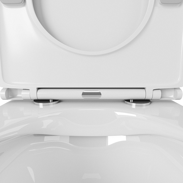 Унитаз подвесной безободковый OWL Wave Cirkel-H с сиденьем DP микролифт