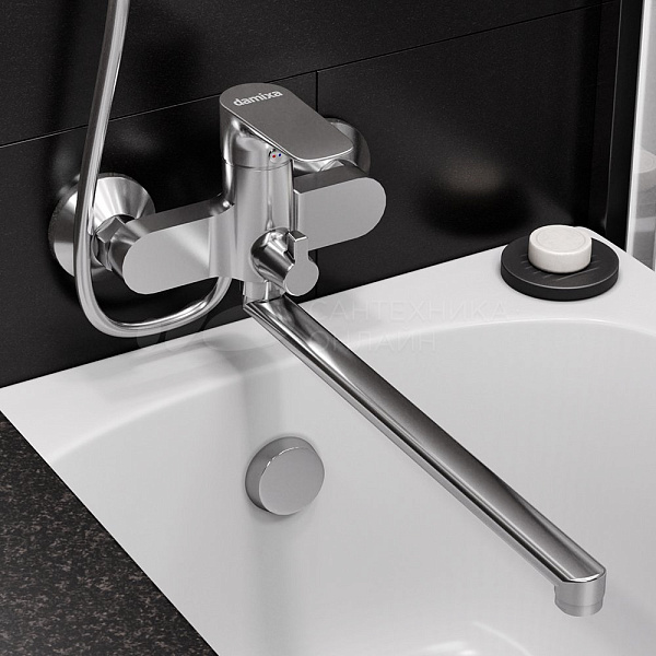 Смеситель для ванны и душа Damixa RedBlu Origin Evo 2 789500000