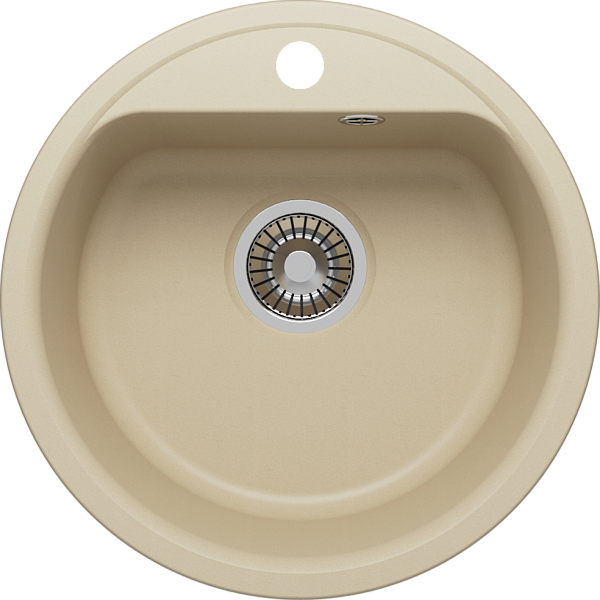 Кухонная мойка Polygran QuartzBond BOND-480 лен