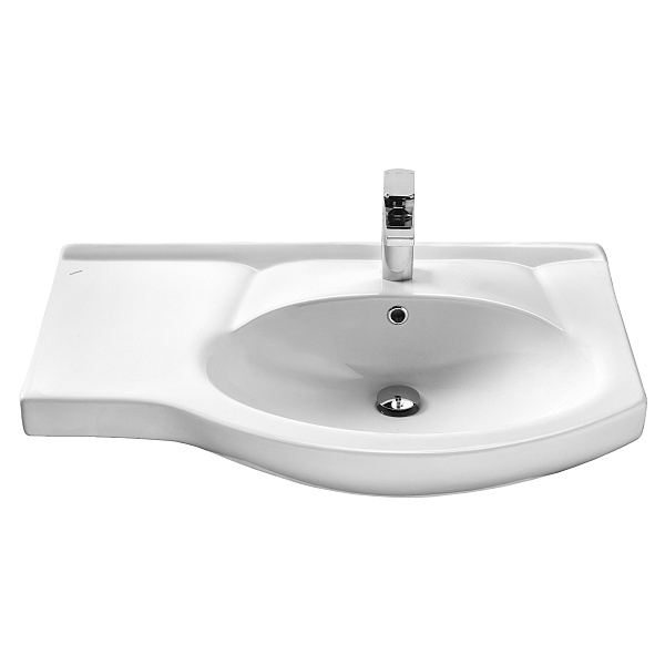 Раковина подвесная Santek Коралл 83 с левым крылом