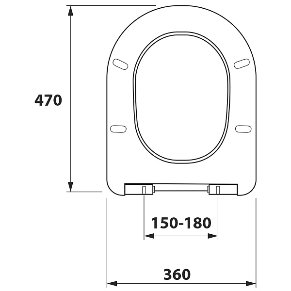 Крышка с сиденьем DP микролифт для унитаза OWLT190401 Vatter Ruta-H