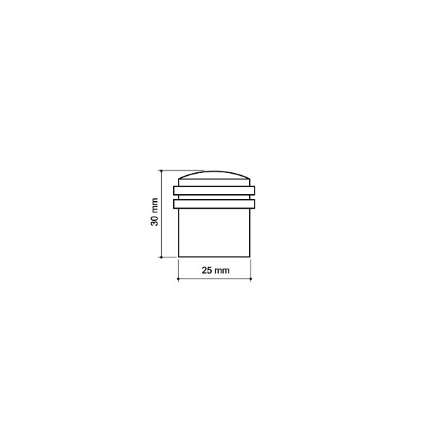 Дверной ограничитель напольный Armadillo STOPPER/ZA062 (DH062ZA) GP-5 золото