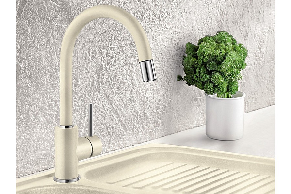 Смеситель для кухни Blanco Mida-S Silgranit с выдвижным душем