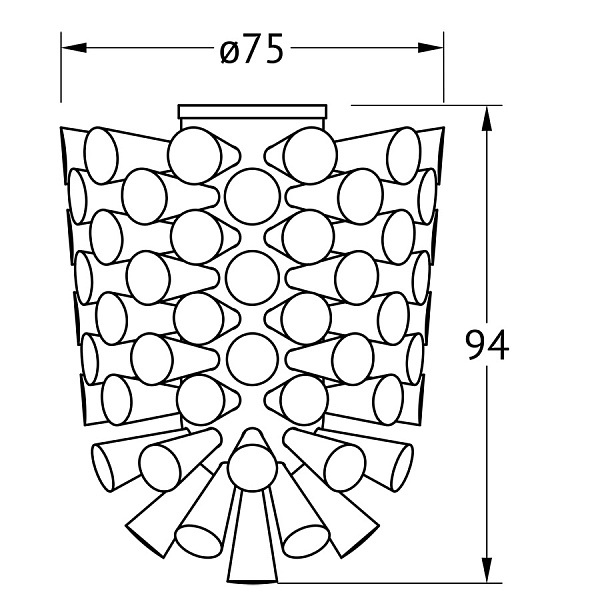 Запасная щетка для туалетного ершика Artwelle Universell ASP 011