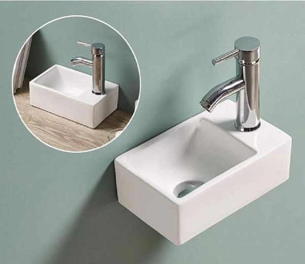 Умывальник накладной CeramaLux 9048GTL