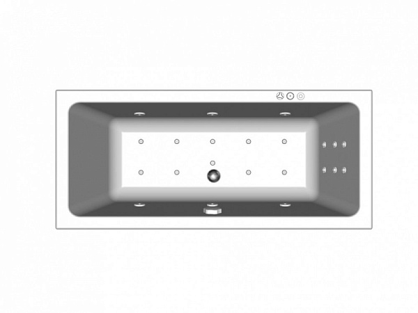 Акриловая ванна Kolpa-San Valis Magic 170х80