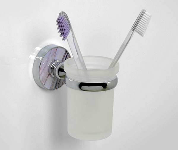 Стакан с держателем WasserKraft Aland K-8528