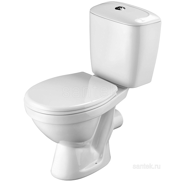 Унитаз компакт напольный Santek Паллада с горизонтальным выпуском 1.WH30.2.376