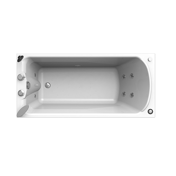 Акриловая ванна Radomir Ларедо 168x70