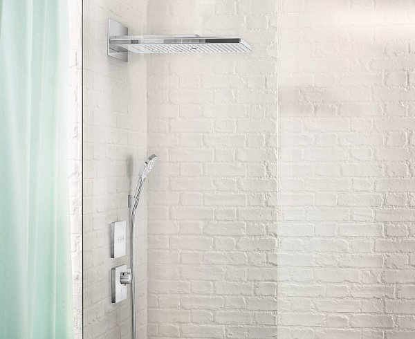 Шланговое подключение Hansgrohe Fixfit Square 26455000