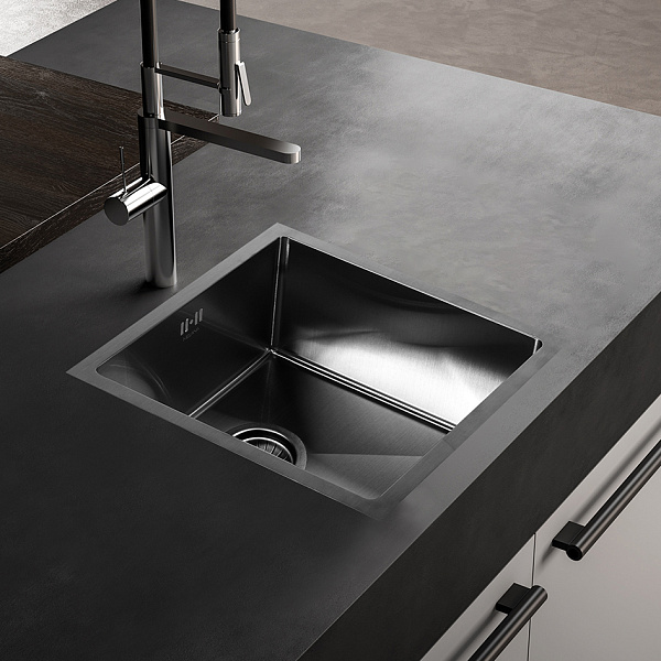 Кухонная мойка Melana Profline D4645HB графит