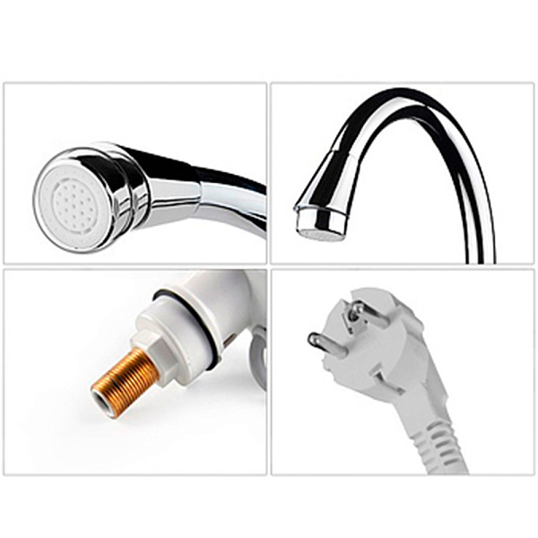 Кран-водонагреватель проточный с индикацией MATRIX SM-HY30071