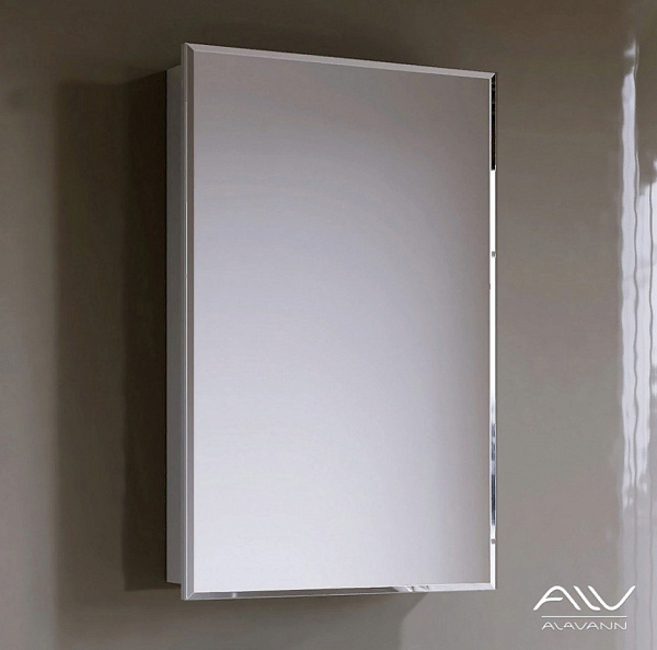 Зеркало-шкаф Alavann Vittoria 55-01 белый